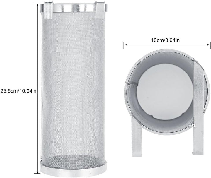 Bierfilter Set aus Edelstahl Filtration Bier Homebrew Wein Bier Stange Werkzeug Filter für Hauben Bi