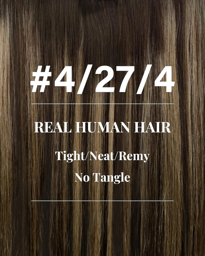 Hetto Braun Extensions Tressen Echthaar Remy Tressen Extensions Echthaar Braun Tressen Echthaar Exte