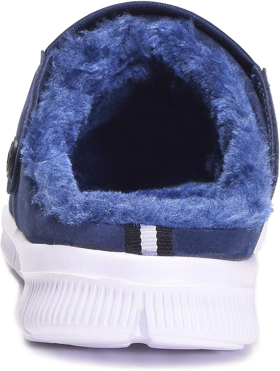 Eagsouni Clogs Hausschuhe Herren Damen Winter Gartenschuhe Haus Pantoffeln Warme Plüsch Gefüttert Ga