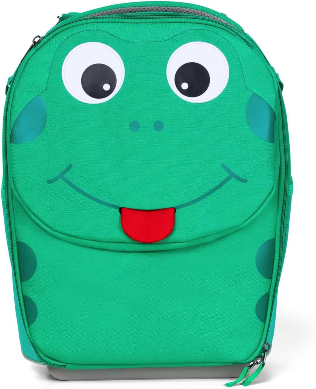 Affenzahn Kinderkoffer in Handgepäckgrösse als Trolley Frosch - Grün