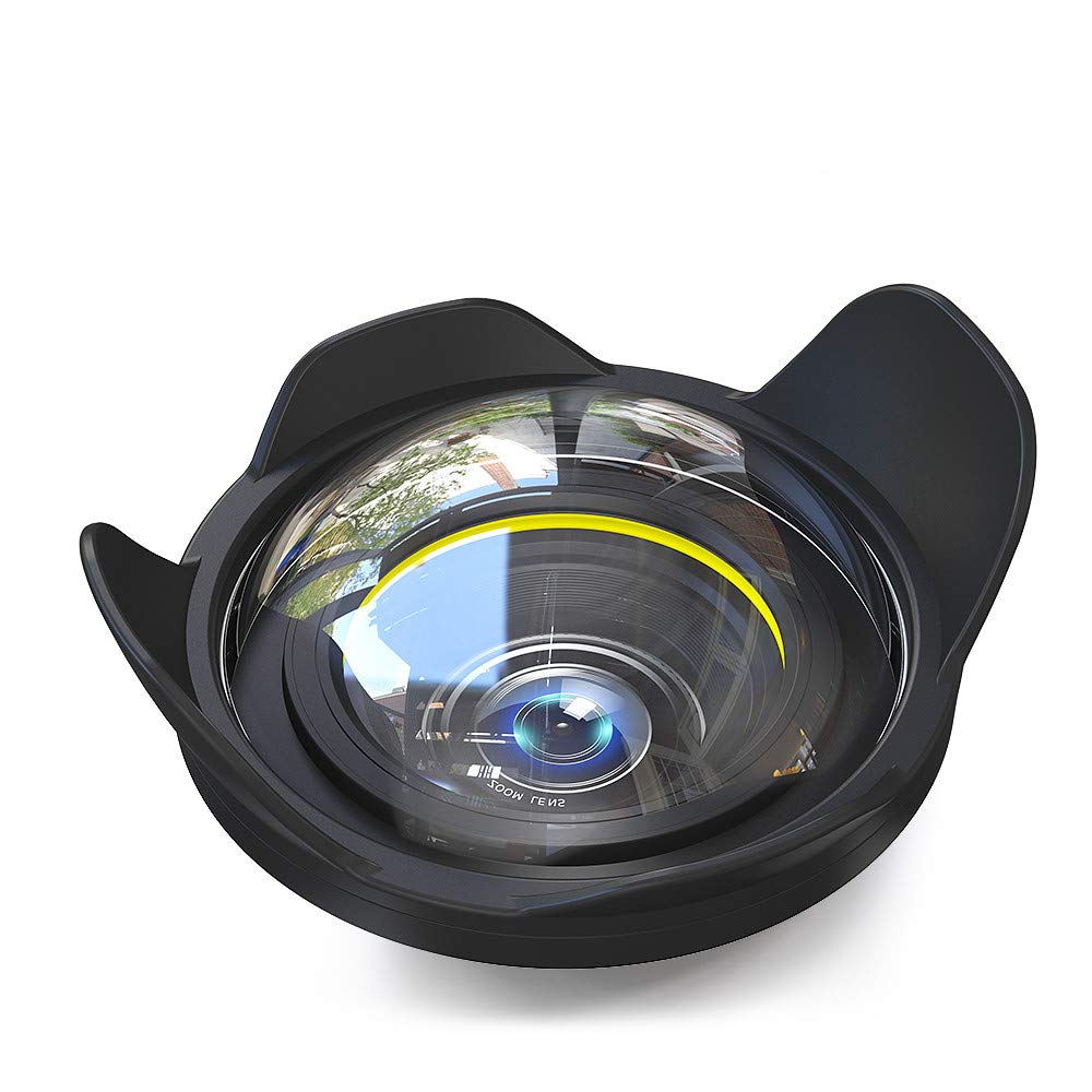 Sea frogs Unterwasserkameratauchergehäuse, wasserfest, 40 m Big 67mm fisheye, Big 67mm fisheye