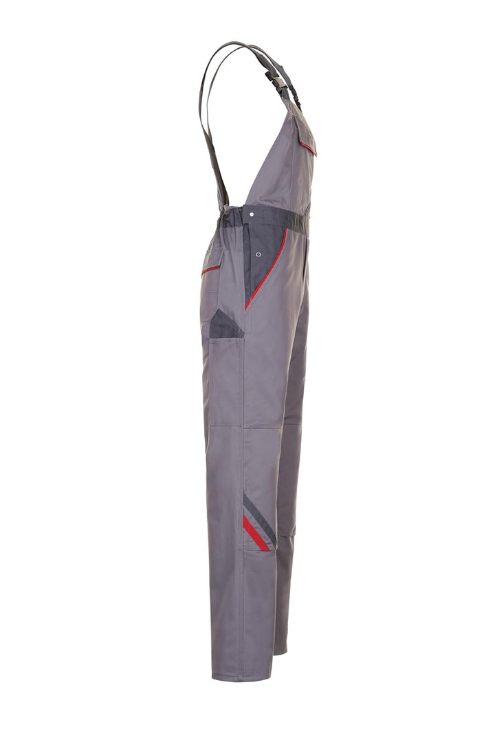Planam Highline Herren Latzhose Zink Schiefer rot Modell 2331 Grösse 70 zink/schiefer 70, zink/schie