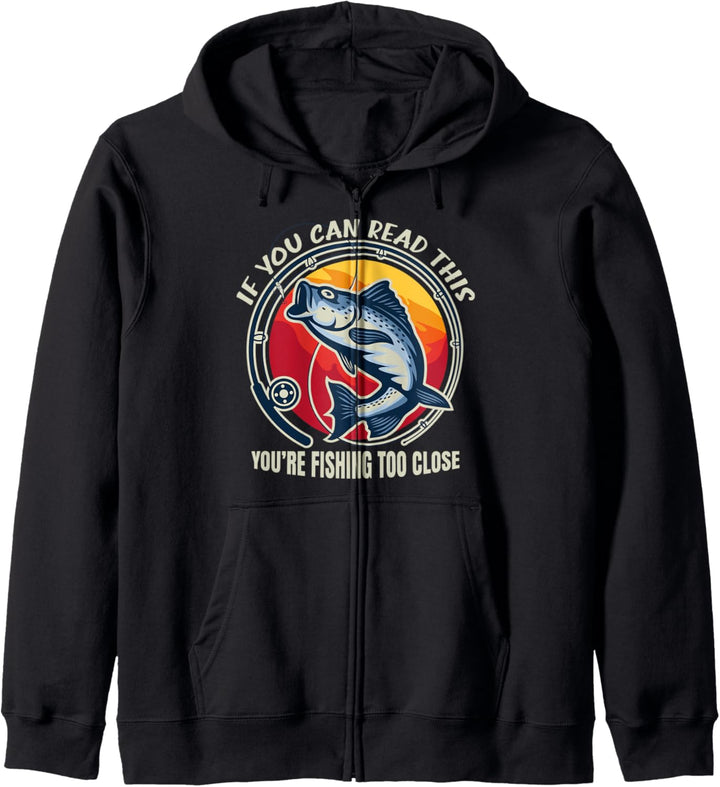 Fischer Karpfen Fisch Angelrute Hobby Angler Lustiges Angeln Kapuzenjacke