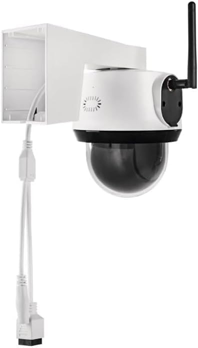 ABUS SmartLook Schwenken & Neigen, 2er Set - 4K Überwachungskamera für aussen mit WLAN, Bewegungserk