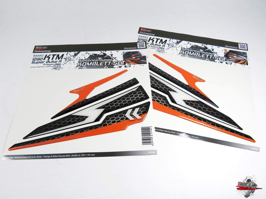 BIKE-label Seitentank Tankpad kompatibel für KTM 1290 Super Duke R 800465