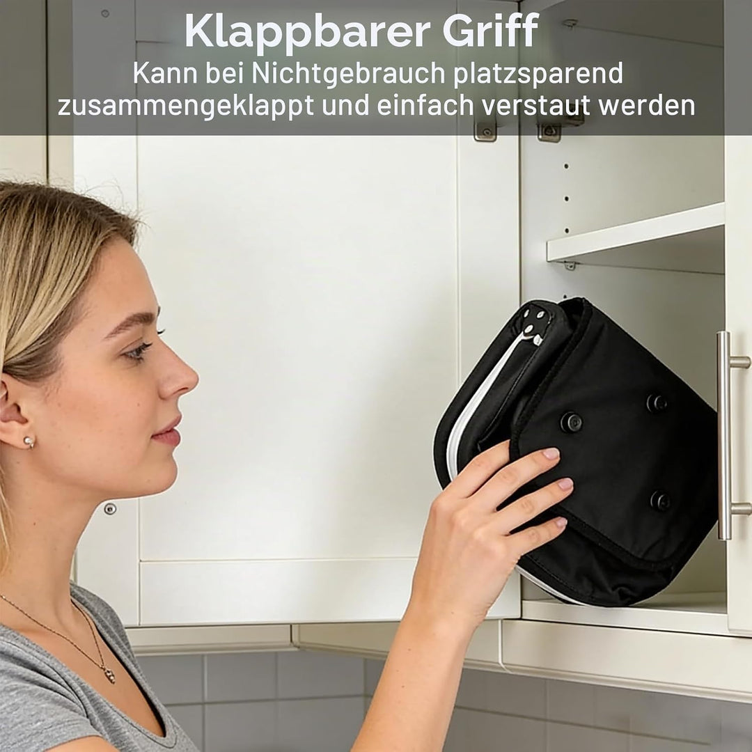 Einkaufskorb Faltbar 30L Gross Einkaufskorb Picknickkorb Tragekorb, Praktischer Klappkorb Einkaufsta
