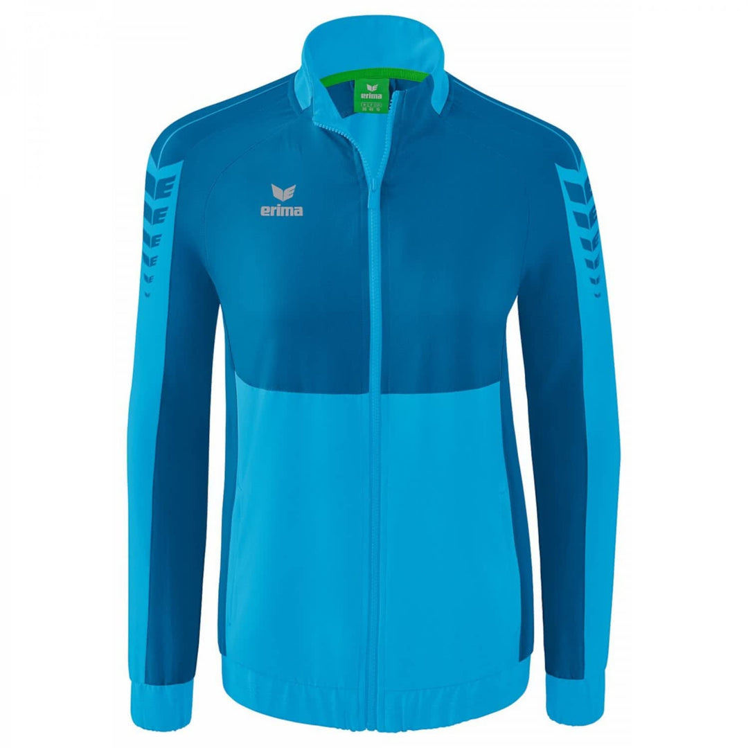 Erima Damen Six Wings Präsentationsjacke (1012218), curacao/mykonos, 34