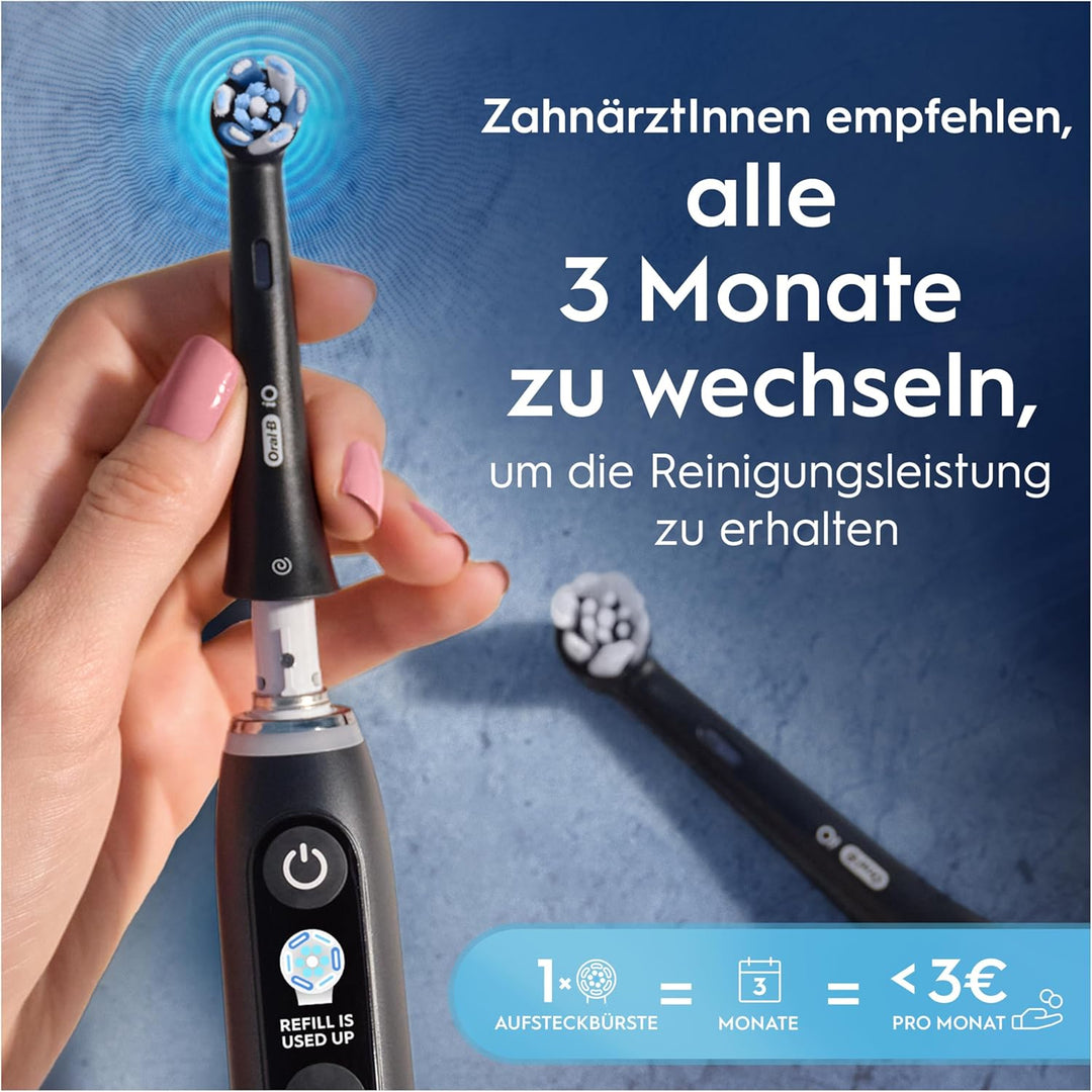 Oral-B iO Ultimative Reinigung – ORIGINAL Aufsteckbürsten für Elektrische Oral-B iO Zahnbürsten – Bü