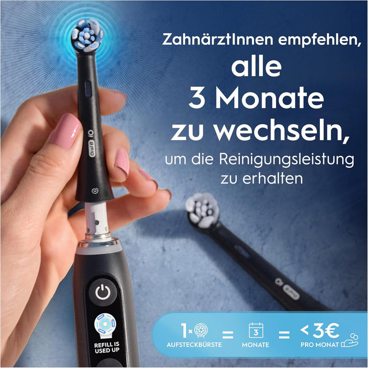 Oral-B iO Ultimative Reinigung – ORIGINAL Aufsteckbürsten für Elektrische Oral-B iO Zahnbürsten – Bü