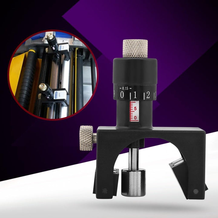 2 STK. Hobelmesser Einstellehre mit Holz Tragkoffer, Magnetisch Hobelmaschine Schneiden Einstellung