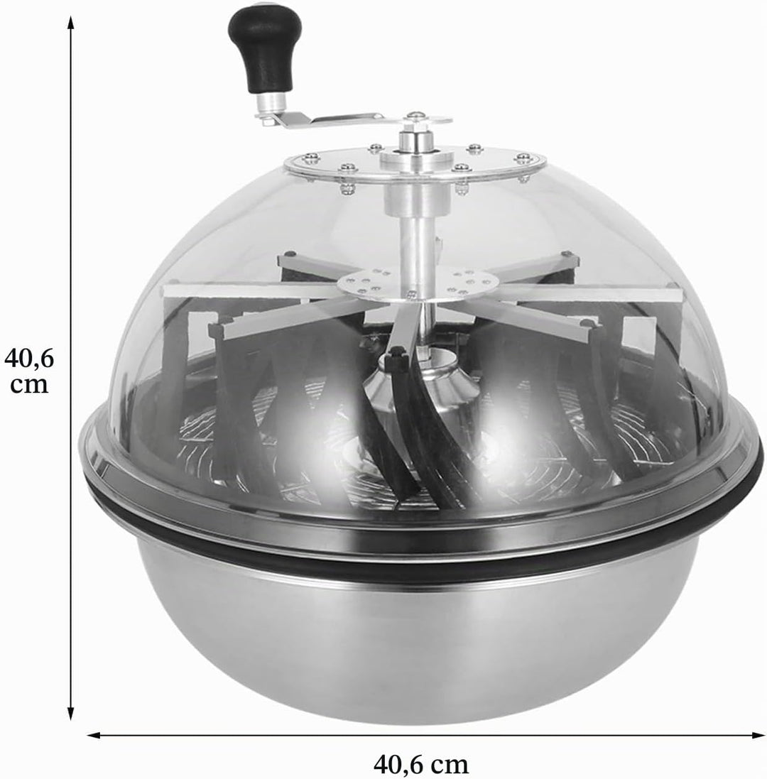 Mi hogar 16 Zoll Blatt Bowl Trimmer Maschine Twisted Spin Cut für Pflanze Knospe und Blume mit verbe