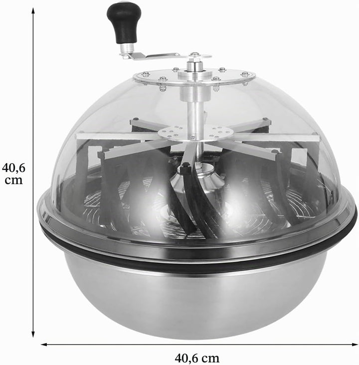 Mi hogar 16 Zoll Blatt Bowl Trimmer Maschine Twisted Spin Cut für Pflanze Knospe und Blume mit verbe
