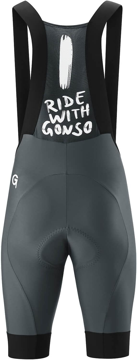 Gonso Herren Radhose SQlab GO M, kurze Fahrradhose mit Sitzpolster, Radlerhose tight fit Radlerhosen