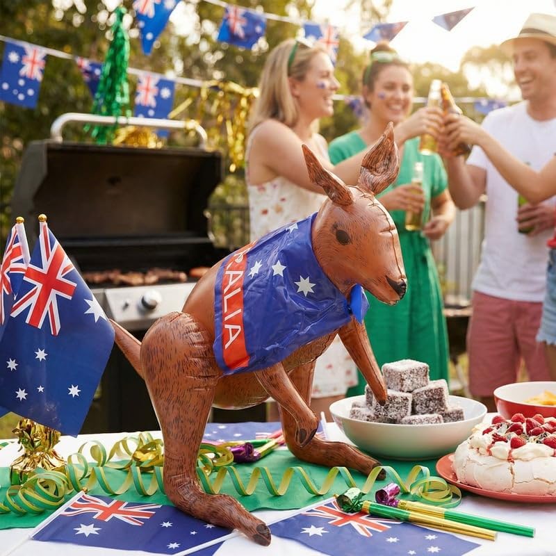 Inflatable Kangaroo Fancy Dress One Size _, One Size _