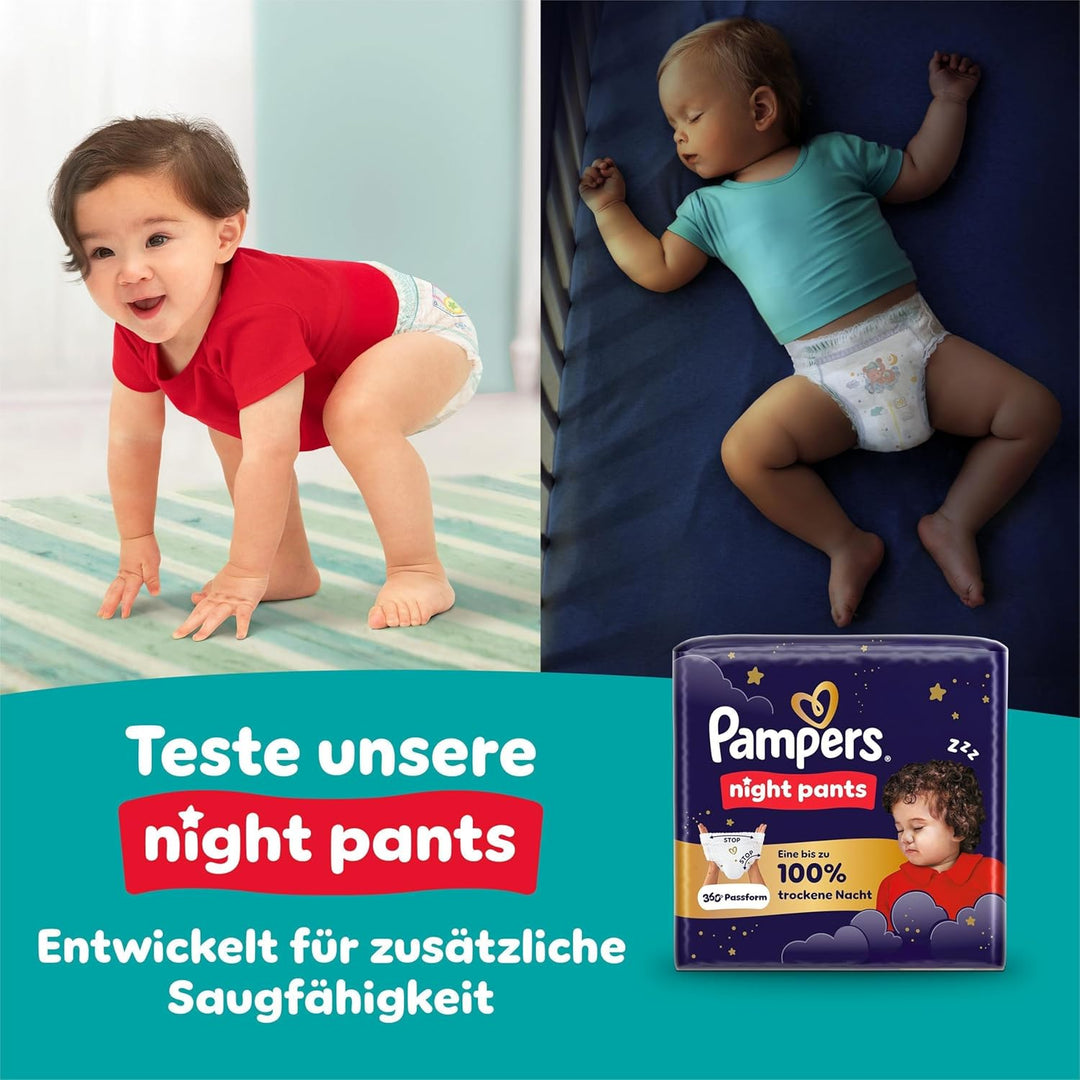Pampers Baby-Dry Pants Grösse 8, 117 Stück, 17kg+, 360° auslaufsichere Passform für Tag und Nacht Gr