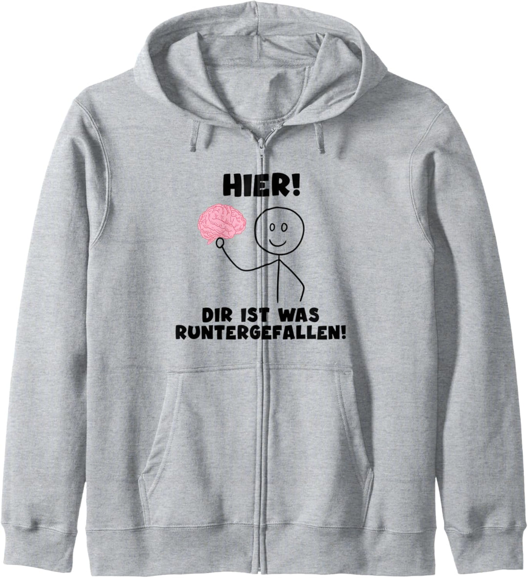 Hier Dir Ist Was Runtergefallen Kapuzenjacke