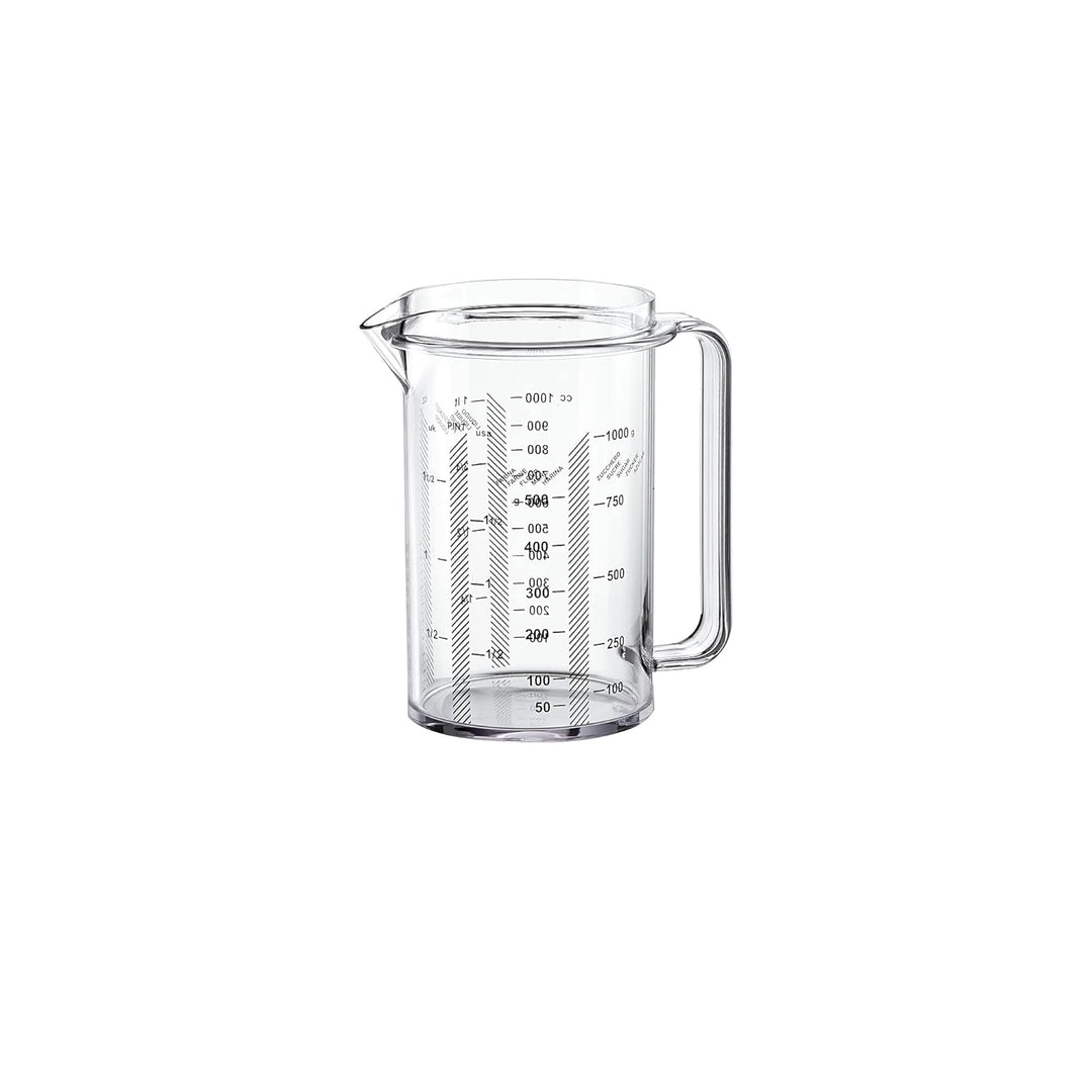 Guzzini - Kitchen Active Design, Masskrug - Transparent, 13 x 17 x h19 cm | 1000 cc - 01320100