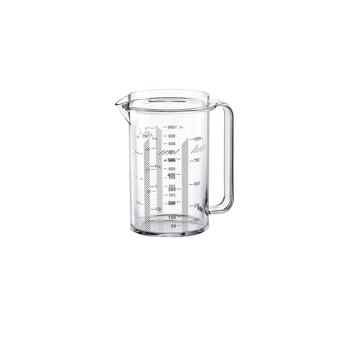 Guzzini - Kitchen Active Design, Masskrug - Transparent, 13 x 17 x h19 cm | 1000 cc - 01320100