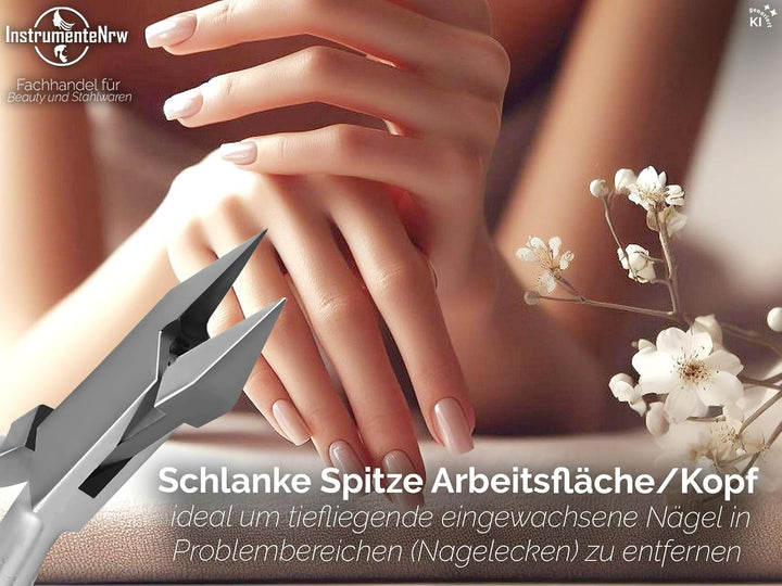 Pediküre Set mit Nagelzangen und Fusspflegeinstrumente