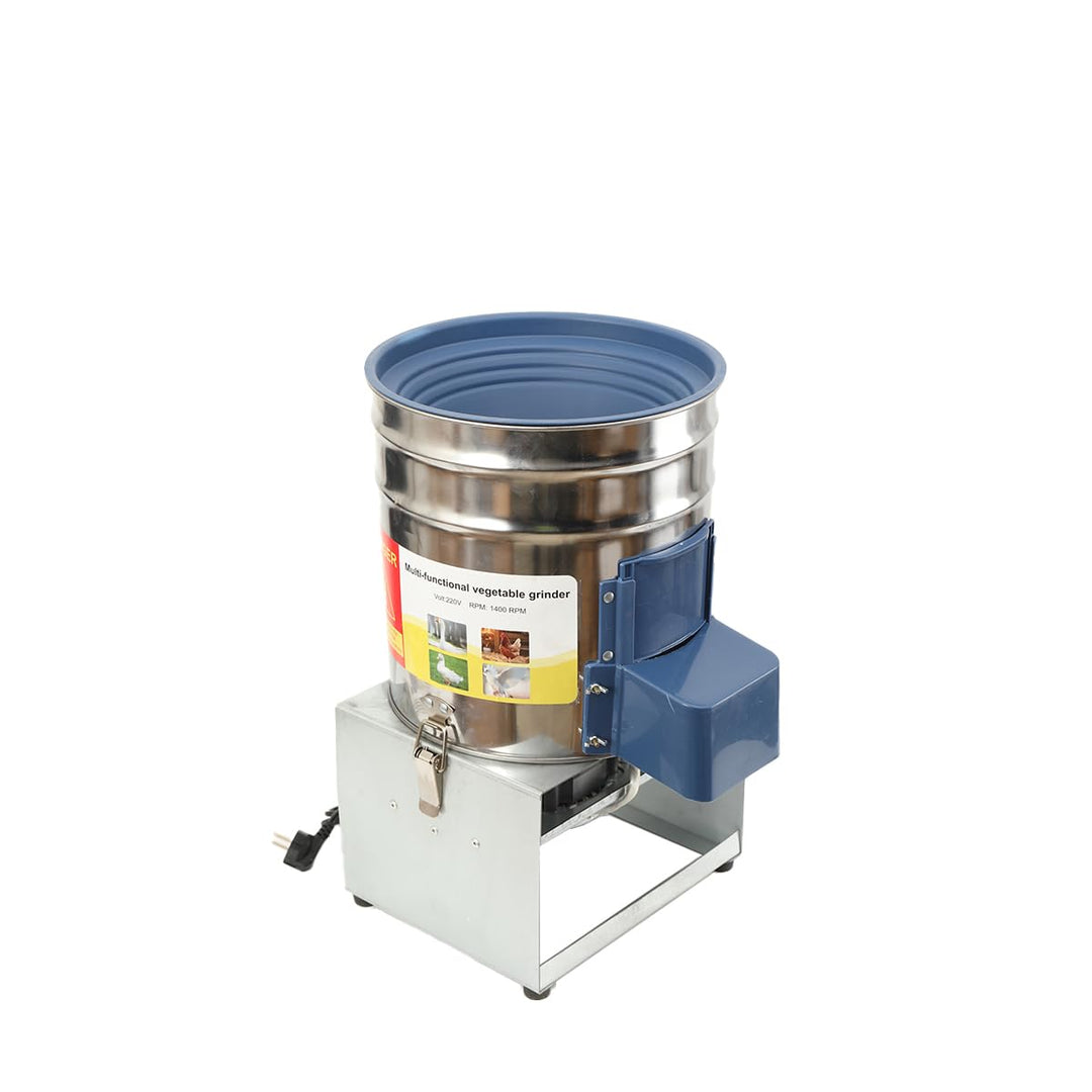 550W 220V Gemüseschneider Futterhäcksler Grünfutterschneider Edelstahl