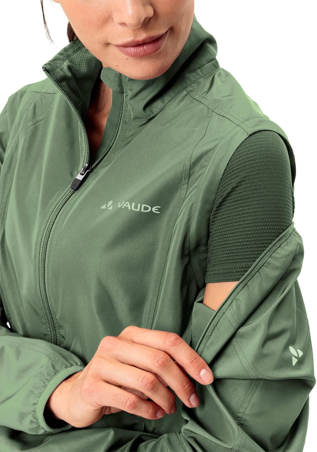 VAUDE Women's Dundee Classic ZO Jacket 46 willow green, 46 willow green