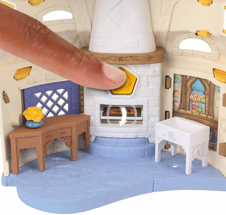 Mattel Disneys Wish Cottage Spielset mit Asha von Rosas Minipuppe, Sternenfigur und über 15 Zubehört