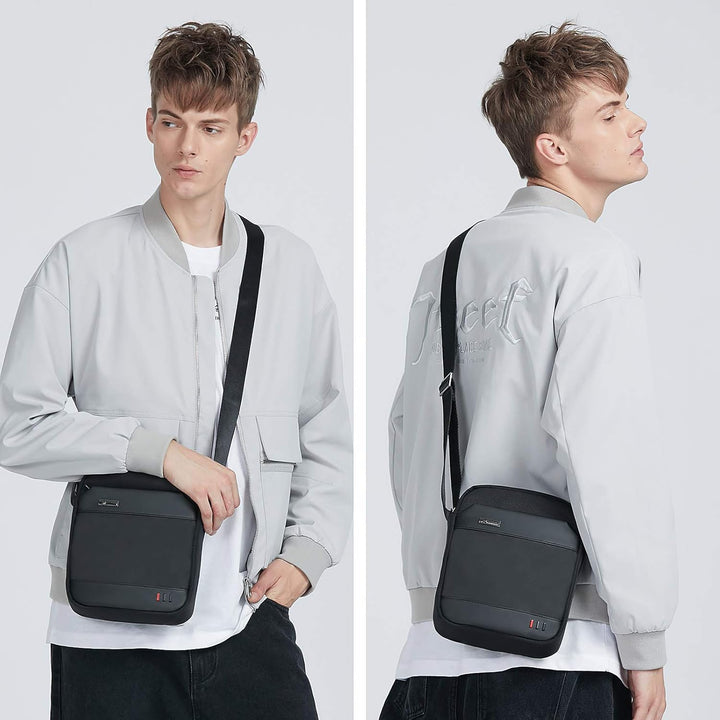 BAIGIO Herren Umhängetasche Kleine Schultertasche Herren Nylon Messenger Bag Oxford Business Tasche