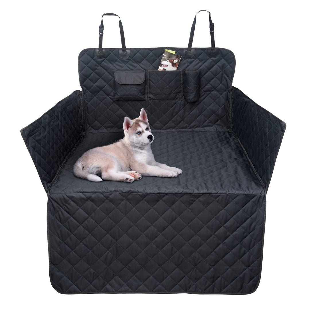 JAMAXX Auto Kofferraum XXL Schondecke für SUV Kombi Extra-Lang 225cm Seitenschutz Hunde-Decke Wasser