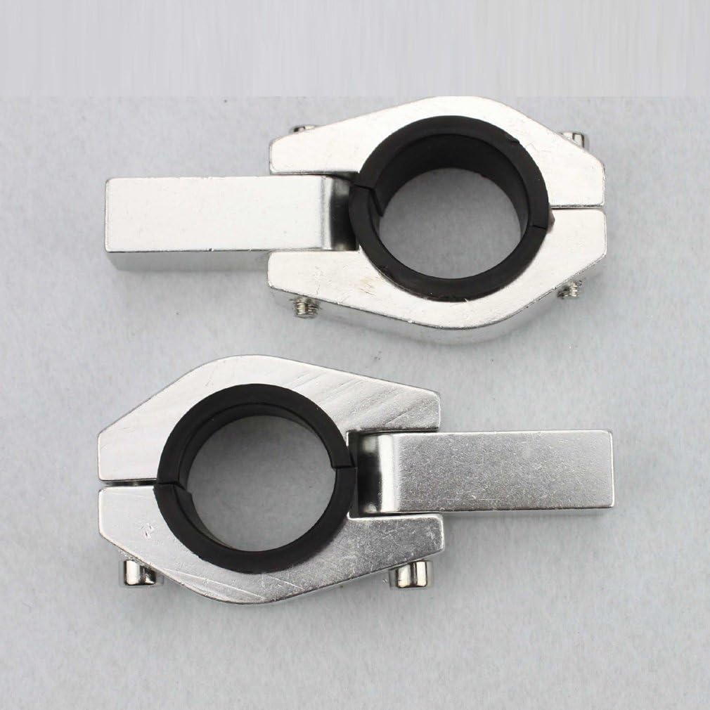 GOOFIT 1"Aluminium-Legierung Lenkerhandbürste Guards Schutzhandschützer Kit Ersatz für Motocross-Mot