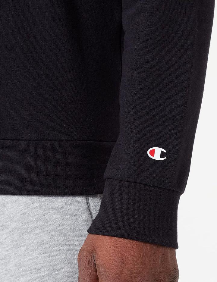Champion Herren Legacy Graphic Shop Authentic Powerblend Terry Crewneck Sweatshirt M Schwarz, M Schw