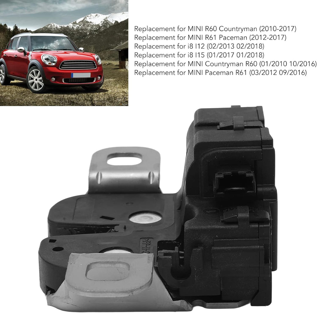 Keenso Auto Heckklappenschloss, Auto Kofferraumschloss Heckklappe Verriegelung 51249802312 Replaceme