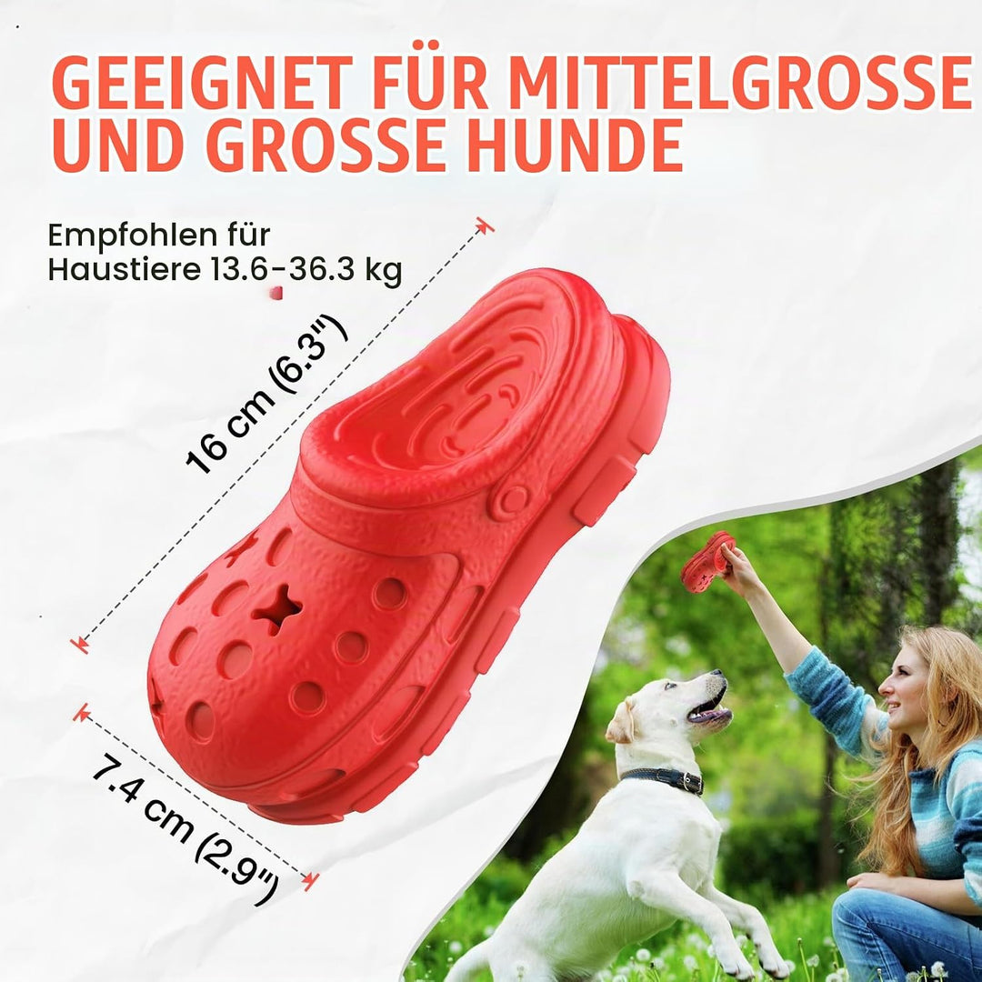 RUXAN Unzerstörbares Hundespielzeug für Aggressive Kauer - Futter Treat Dispensing Hund Interaktives