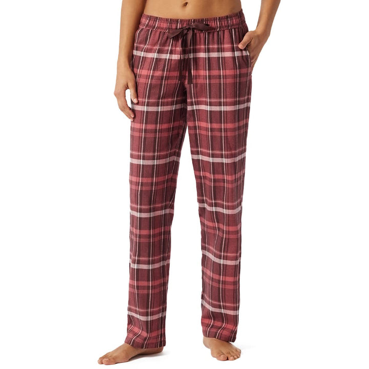Schiesser Damen Sweatshirt Pyjamaunterteil, braun, 36