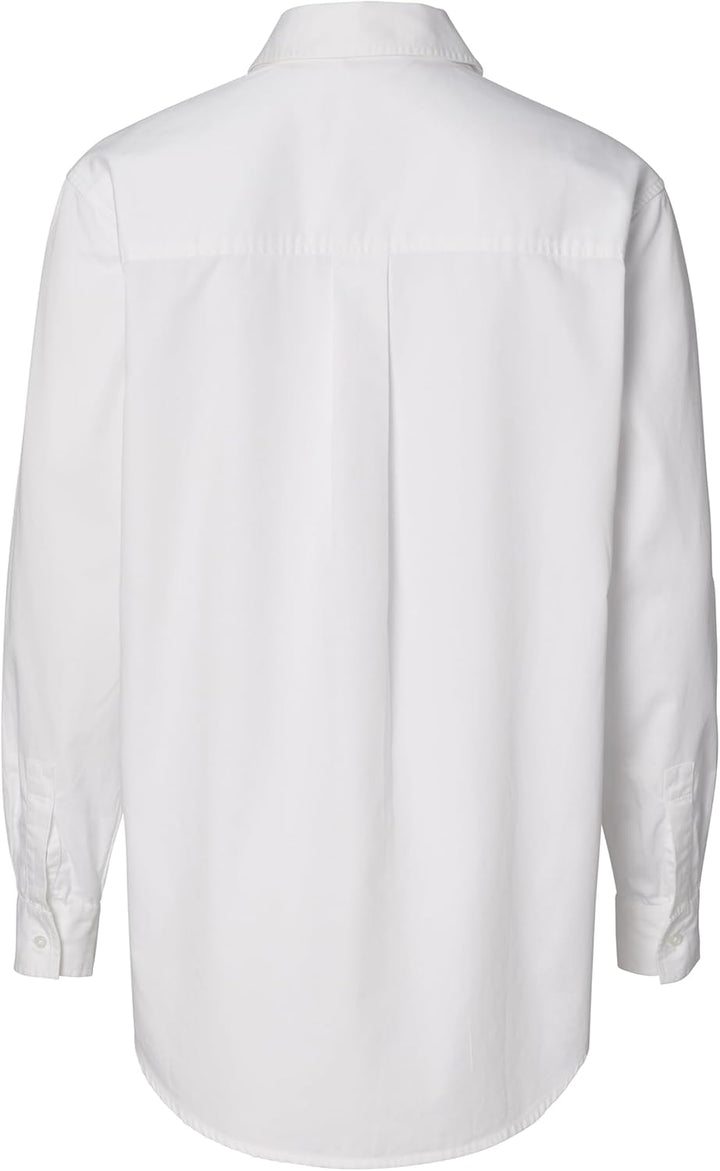 Noppies Damen Arles Nursing Blouse Ls Bluse M Optical White - P175, M Optical White - P175