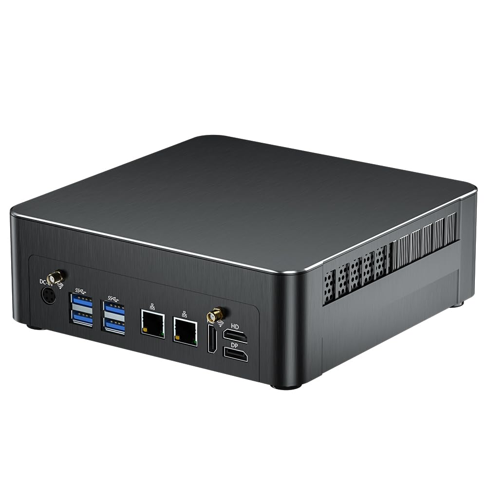 Thdeukoty Mini PC mit Core i9-9880H 2,3 bis zu 4,8GHz, 64G DDR4 1T NVME SSD, Windows 11 Pro Desktop