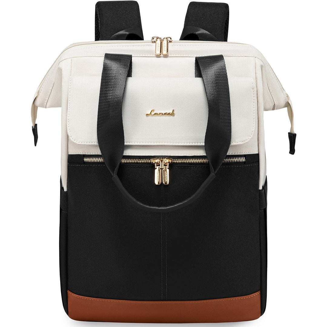 LOVEVOOK Rucksack Damen, Laptop Schulrucksack Teenager Wasserdicht, Schultasche Mädchen Arbeitstasch