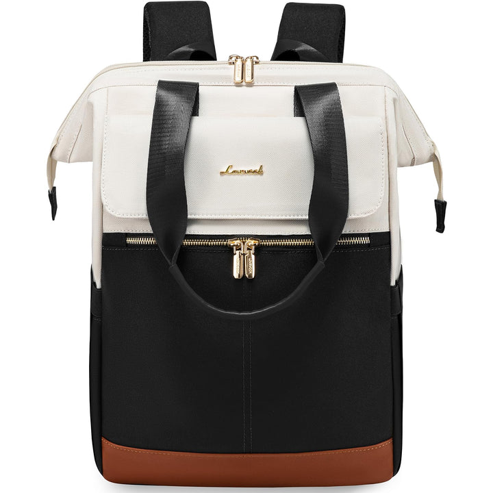 LOVEVOOK Rucksack Damen, Laptop Schulrucksack Teenager Wasserdicht, Schultasche Mädchen Arbeitstasch