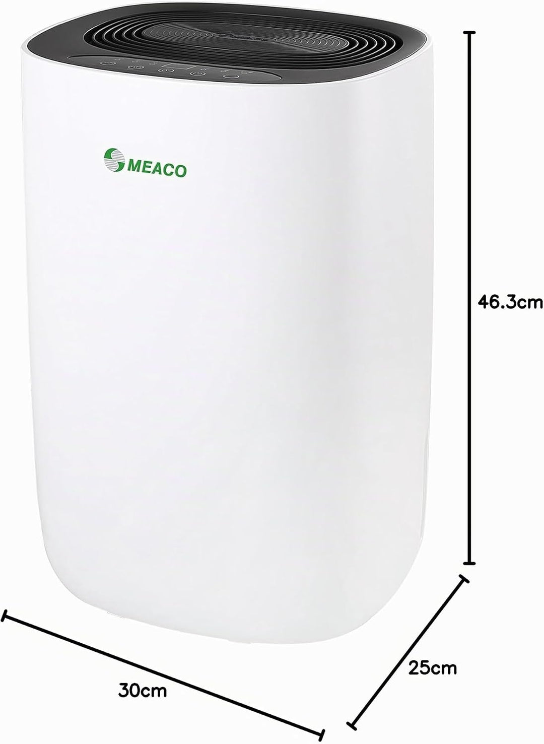 MeacoDry ABC 10L Entfeuchter - Energieeffizienter Entfeuchter für Zuhause | Entfernt Feuchtigkeit un