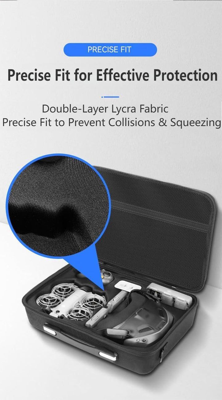 Tragtasche für DJI Neo 2 Motion Fly More Combo – Portable Reise-Transporttasche mit Schultergurt für