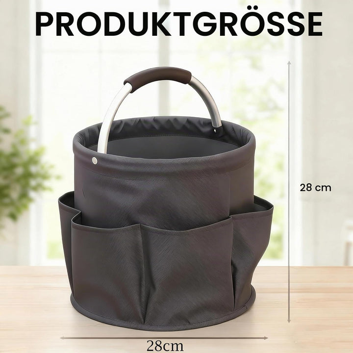 Reinigungs-Caddy, Putzmittel Organizer, Faltbarer Putztasche, Aufbewahrungskorb Mit Griff, Werkzeugk