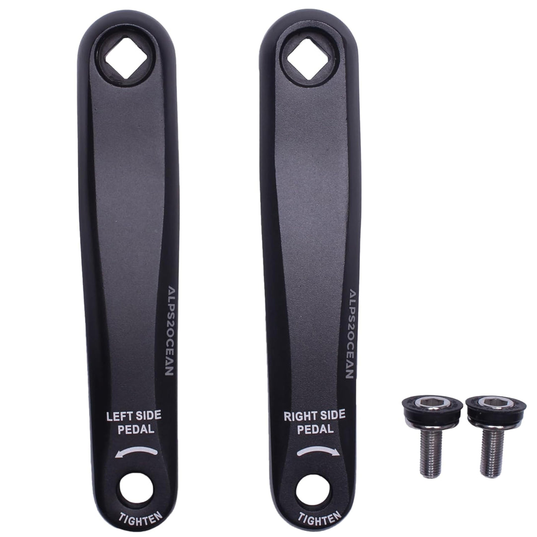Alps2Ocean Universal-Fahrrad-Kurbelarme, 89 mm/102 mm/114 mm/127 mm/140 mm/152 mm/160 mm/165 mm/170