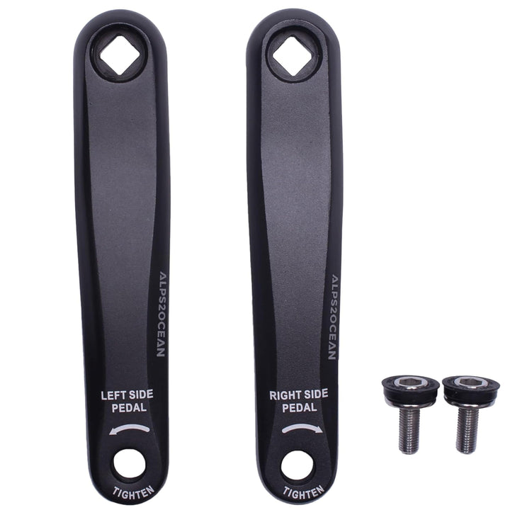 Alps2Ocean Universal-Fahrrad-Kurbelarme, 89 mm/102 mm/114 mm/127 mm/140 mm/152 mm/160 mm/165 mm/170