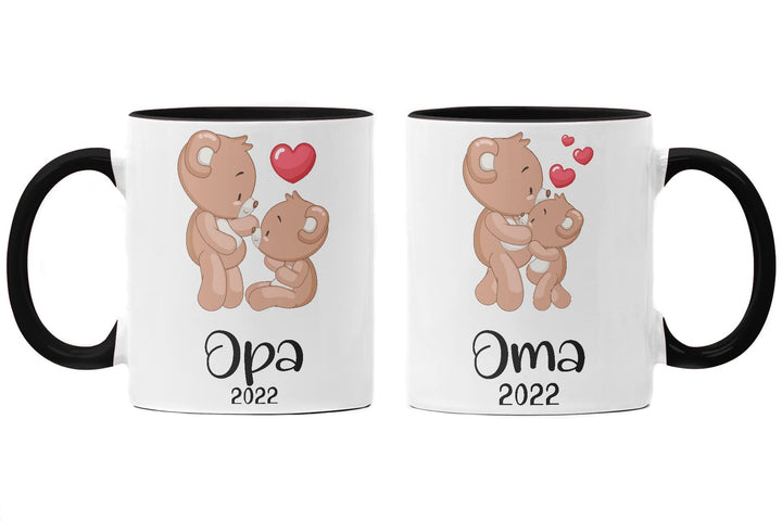 Trendation - Ihr werdet Oma und Opa 2022 Geschenk Schwangerschaft Verkünden Überraschung Baby Du Wir