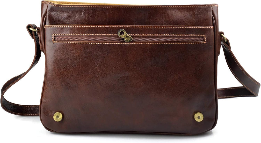 Leder messenger umhängetasche briefträger kuriertasche schultertasche aktentasche messenger ledertas
