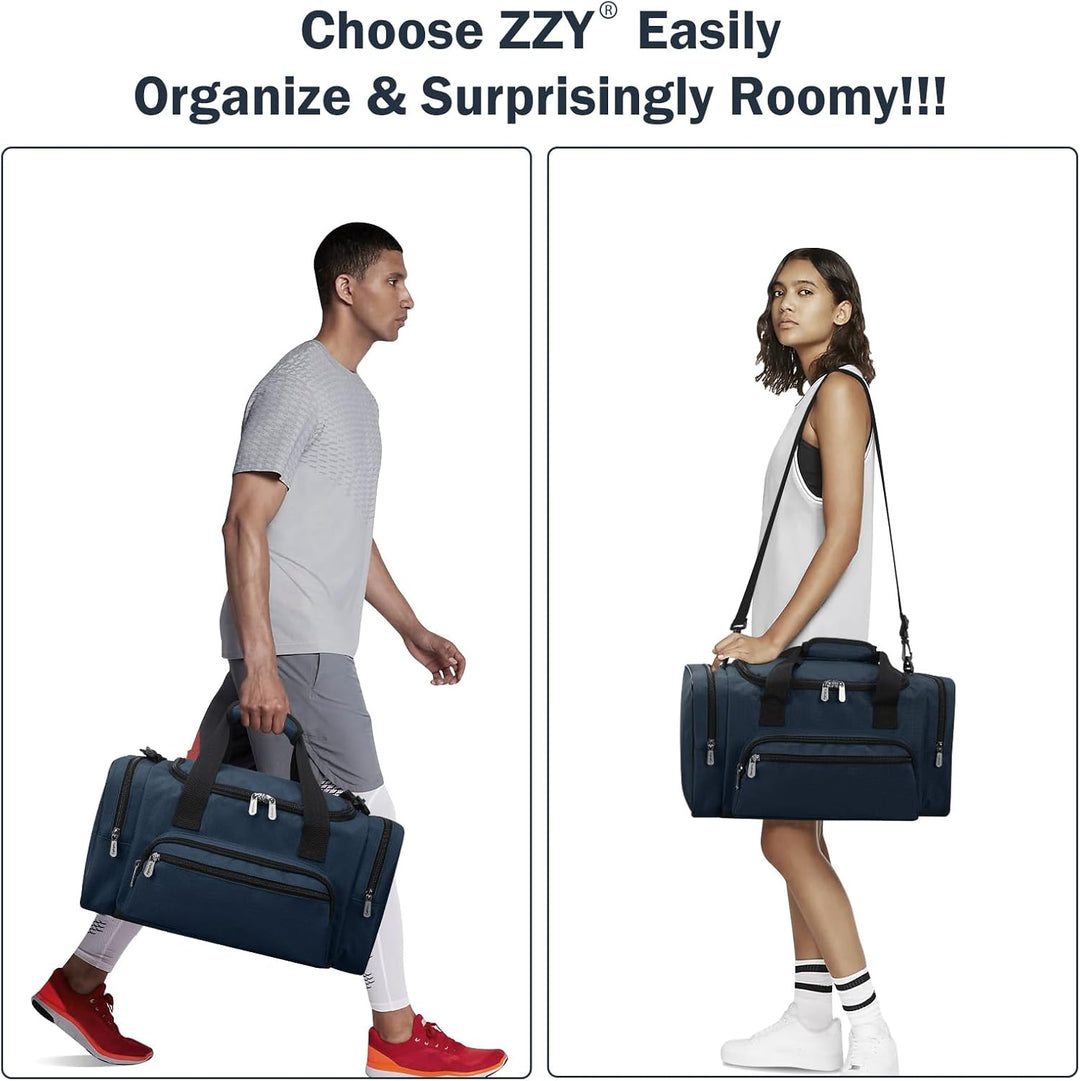 ZZY Sporttasche klein, 25L Gym Tasche, Fitness Tasche Trainingstasche für Weekender Reisetasche (Mar