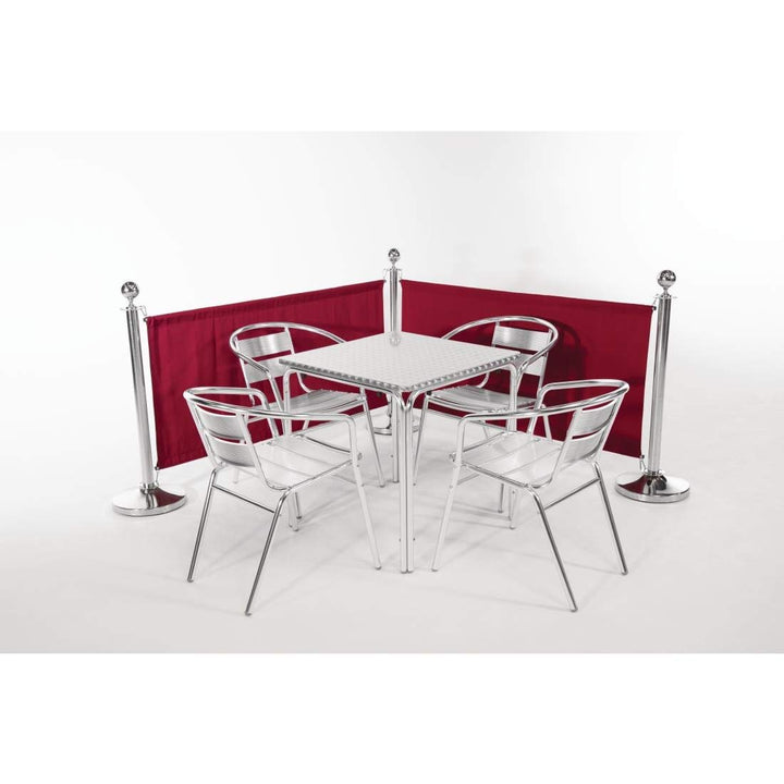 Bolero Abschirmwand rot, Rot