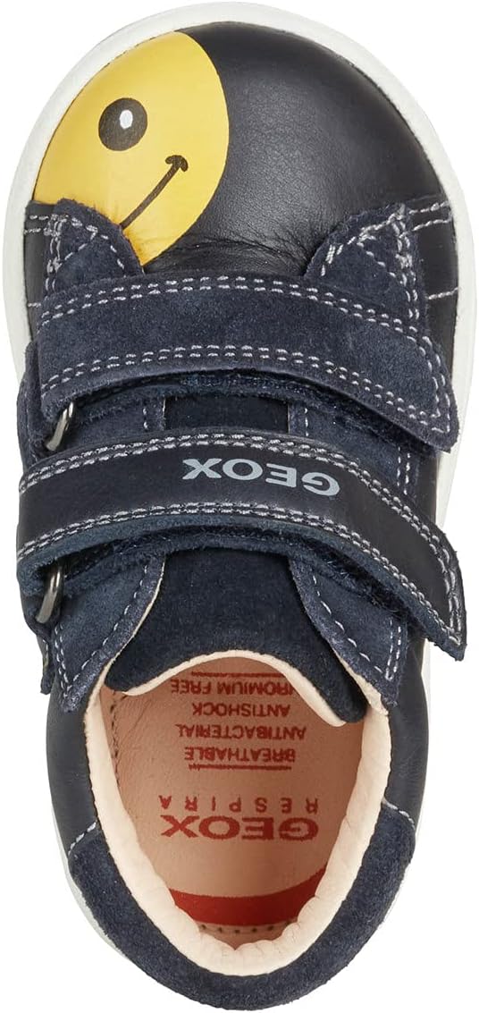 Geox Baby-Jungen B Biglia Boy D Erste Schritte 21 EU Dk Navy Dk Yellow, 21 EU Dk Navy Dk Yellow