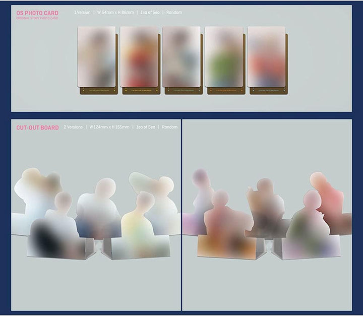 TXT The Chaos Chapter : Fight or Escape 1st Repackage Album Tomorrow X Together [+Extra Photocard an