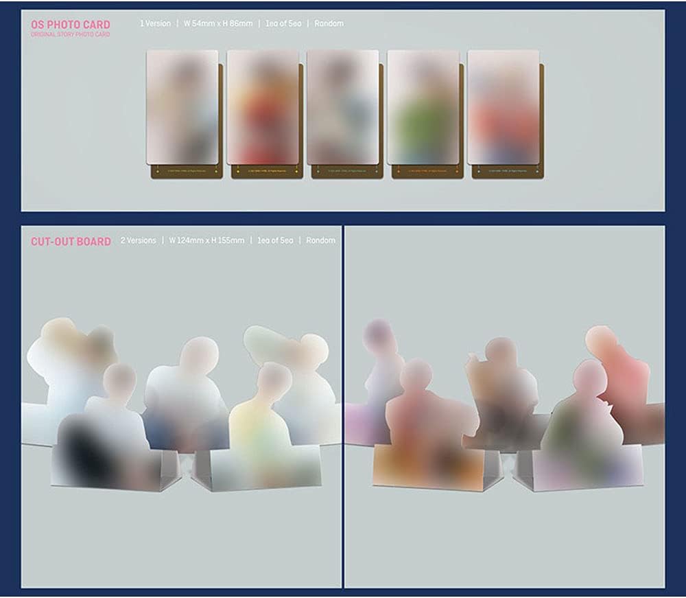 TXT The Chaos Chapter : Fight or Escape 1st Repackage Album Tomorrow X Together [+Extra Photocard an