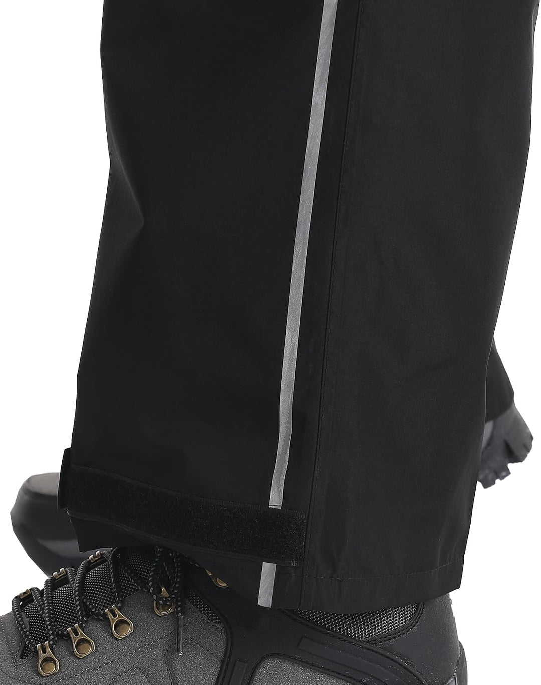 Coutyuyi Regenhose für Herren wasserdichte Leichte Überziehhosen Verpackbare Winddichte Outdoorhose